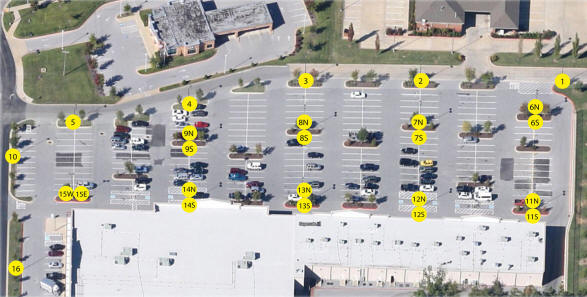 Parking Lot Lighting Plot Plan